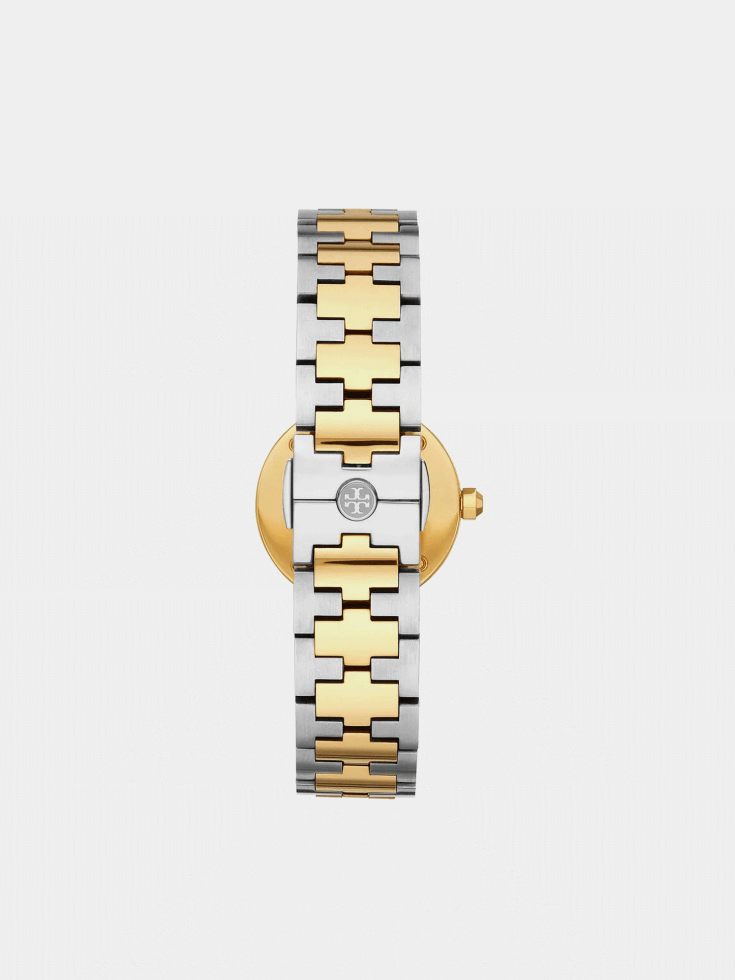 TORY BURCH REVA WATCH, TWO-TONE GOLD/STAINLESS STEEL/IVORY, 28 MM