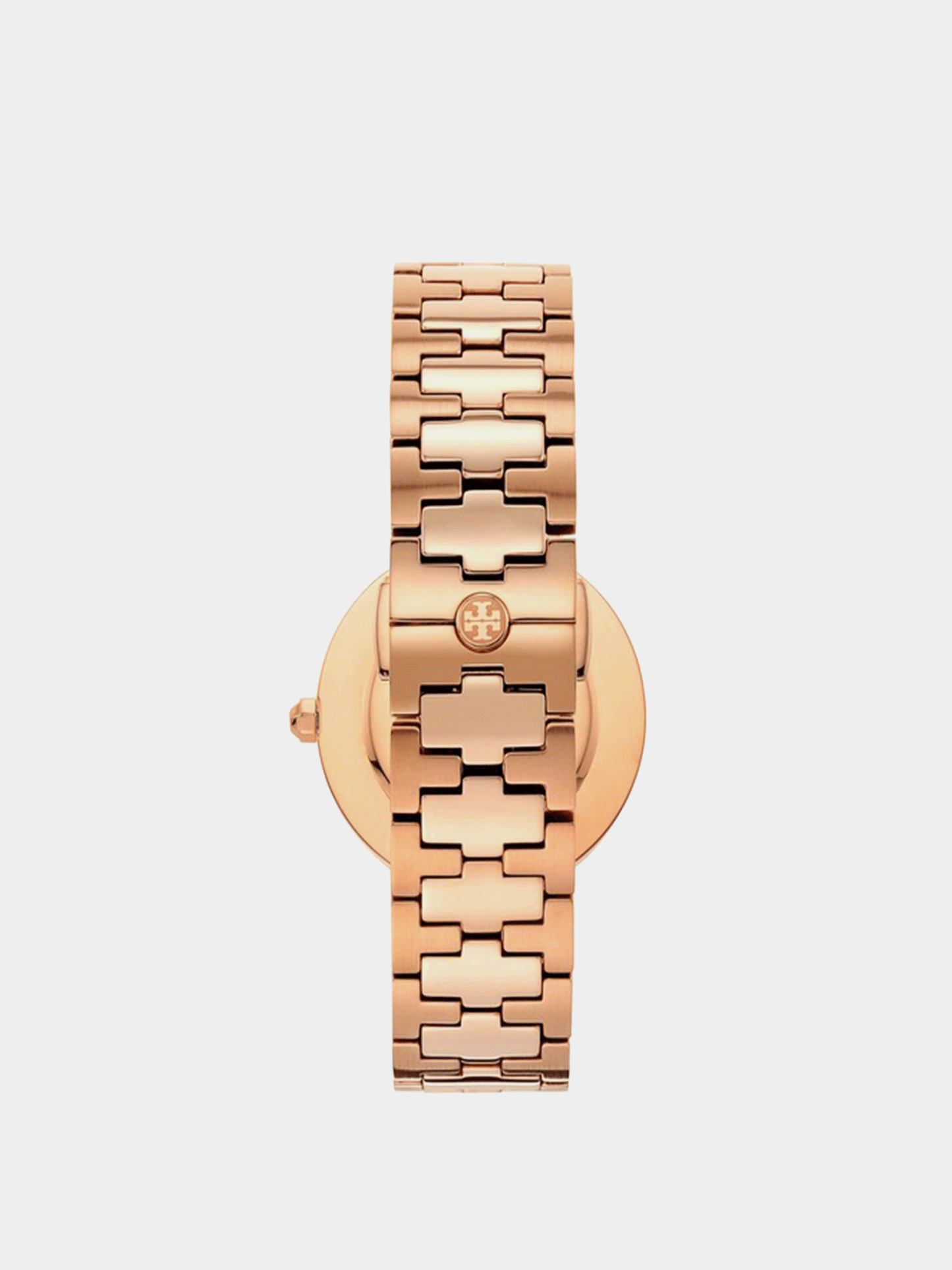 TORY BURCH REVA ROSE GOLD TONE STAINLESS STEEL