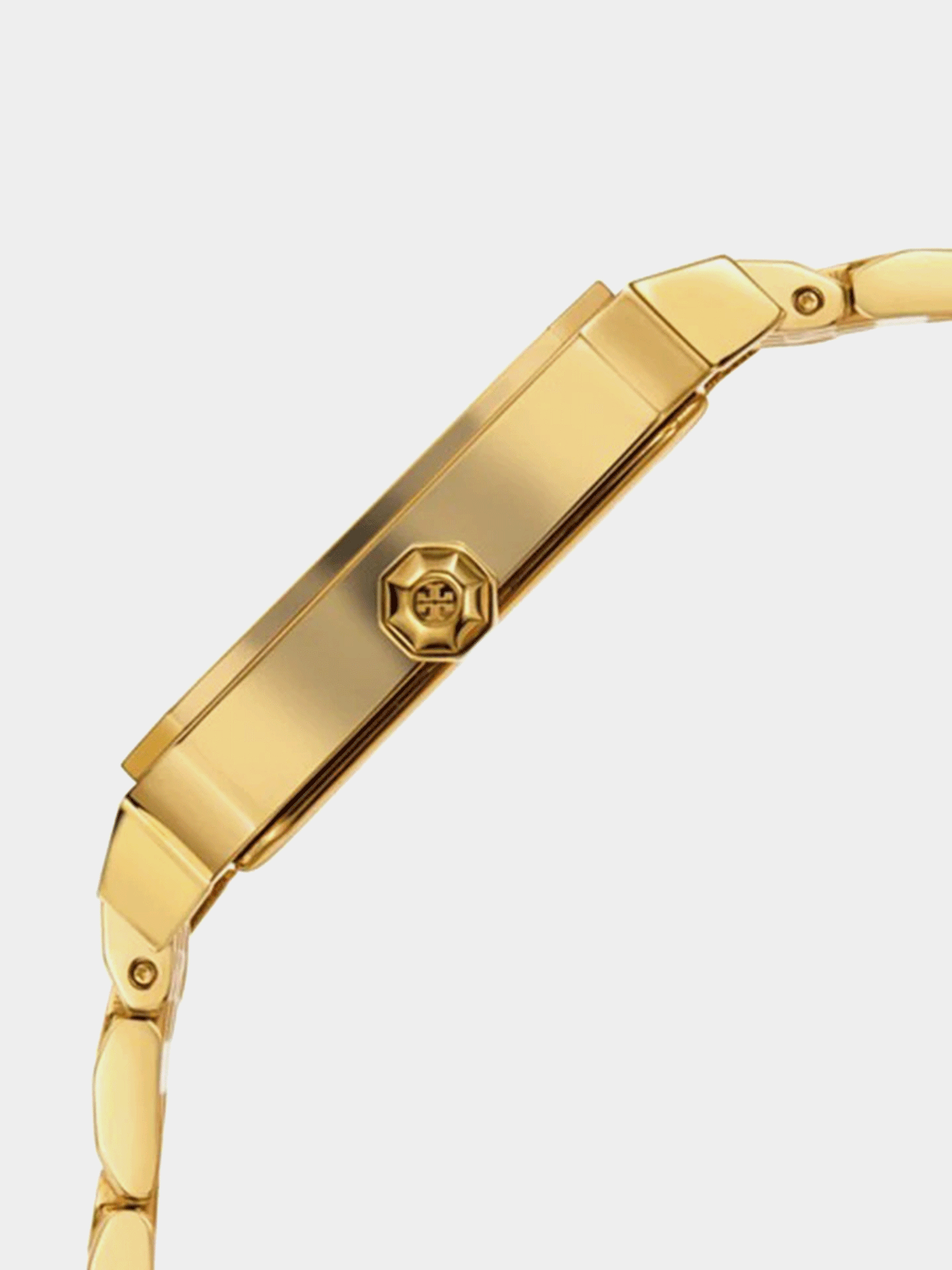 TORY BURCH ROBINSON STAINLESS STEEL GOLD WATCH