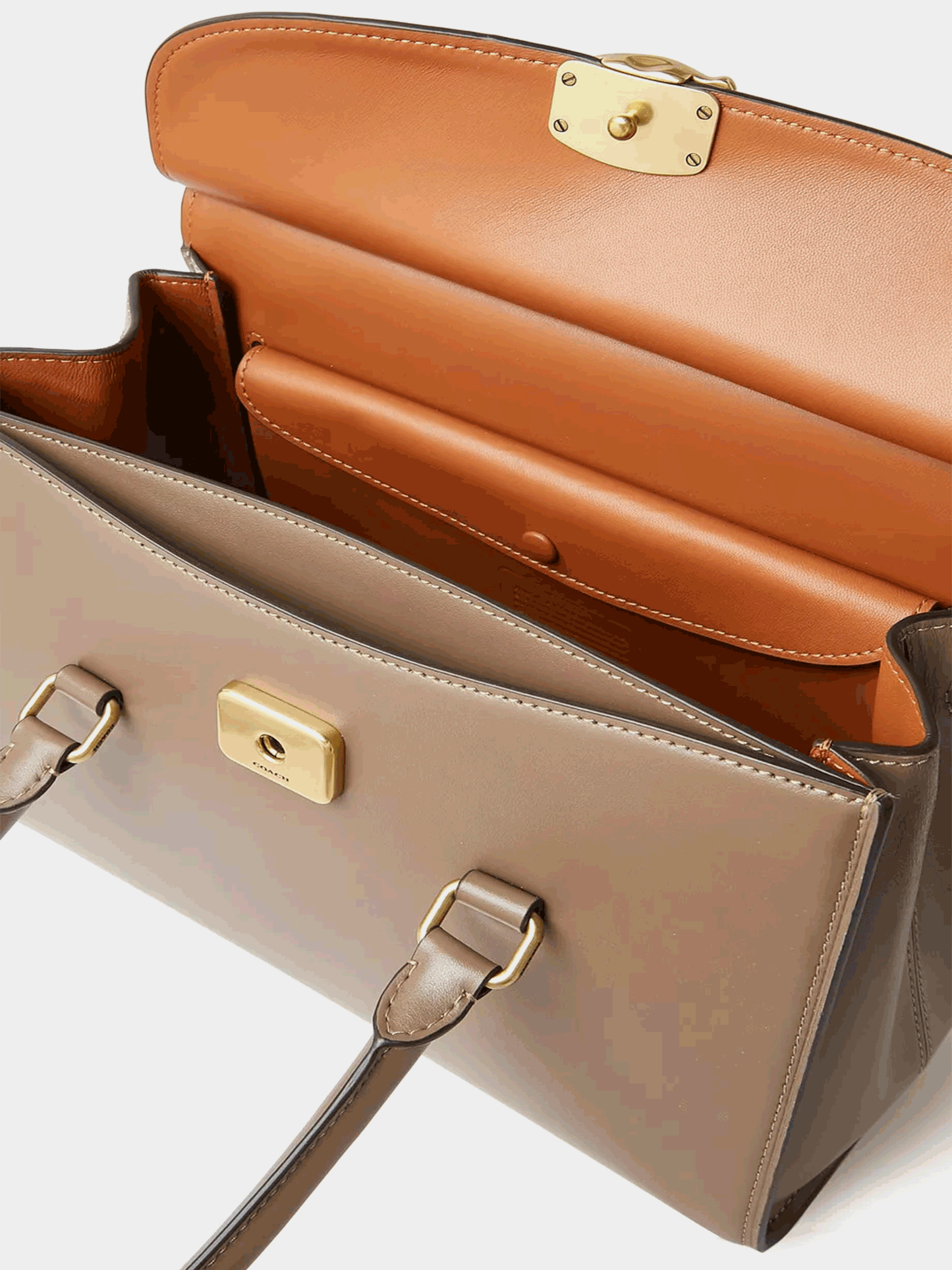 Coach Broome Carryall Bag in Calf Leather