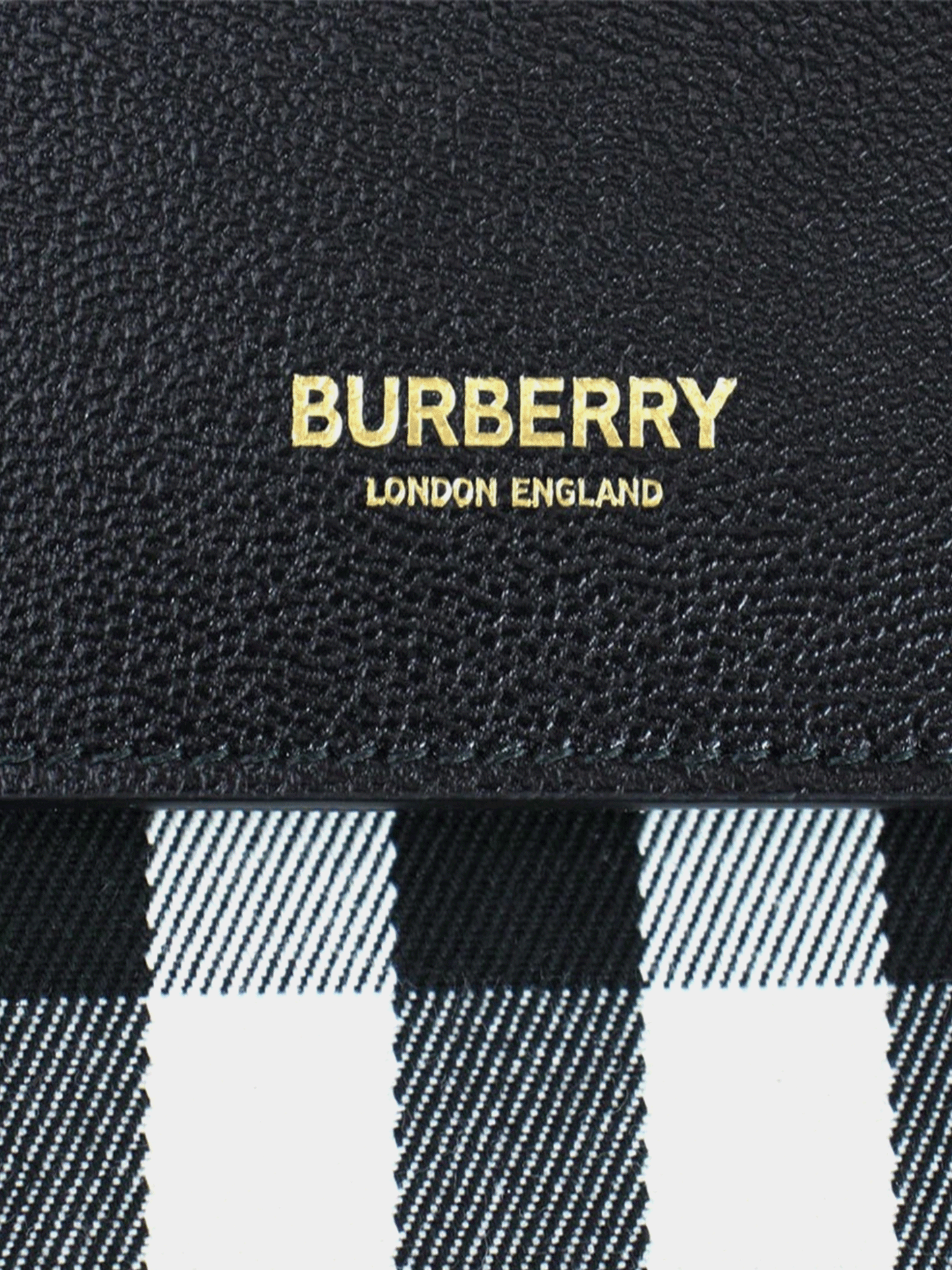 Burberry Hampshire Check Crossbody Bag