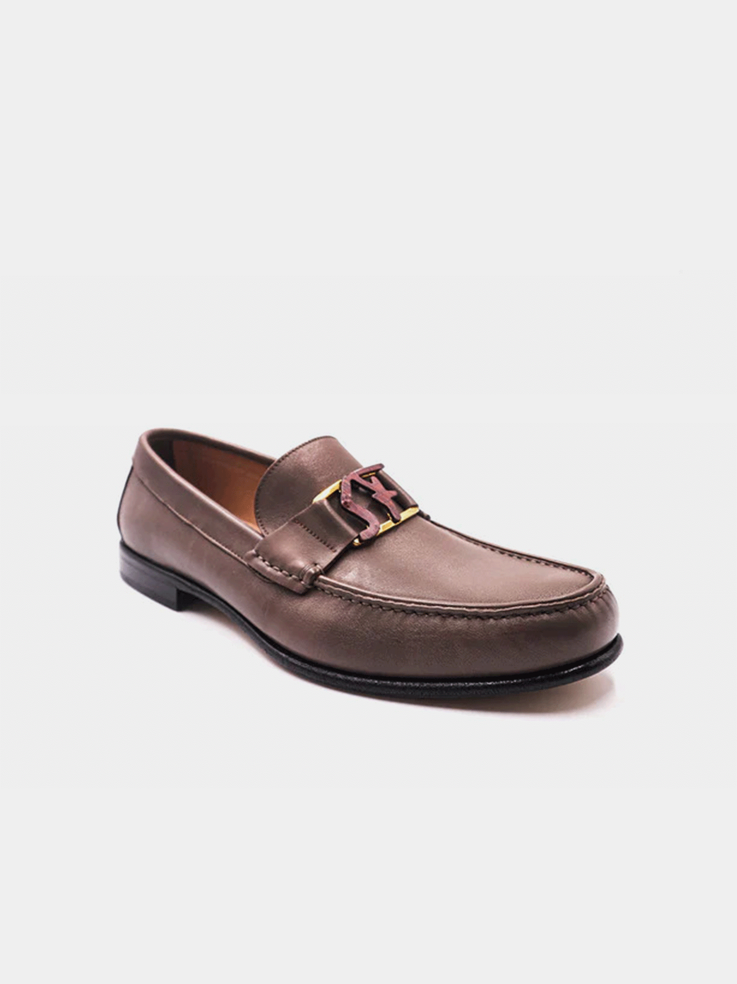 Salvatore Ferragamo Prerov Caraway Se Calf Nude Skin - Brown