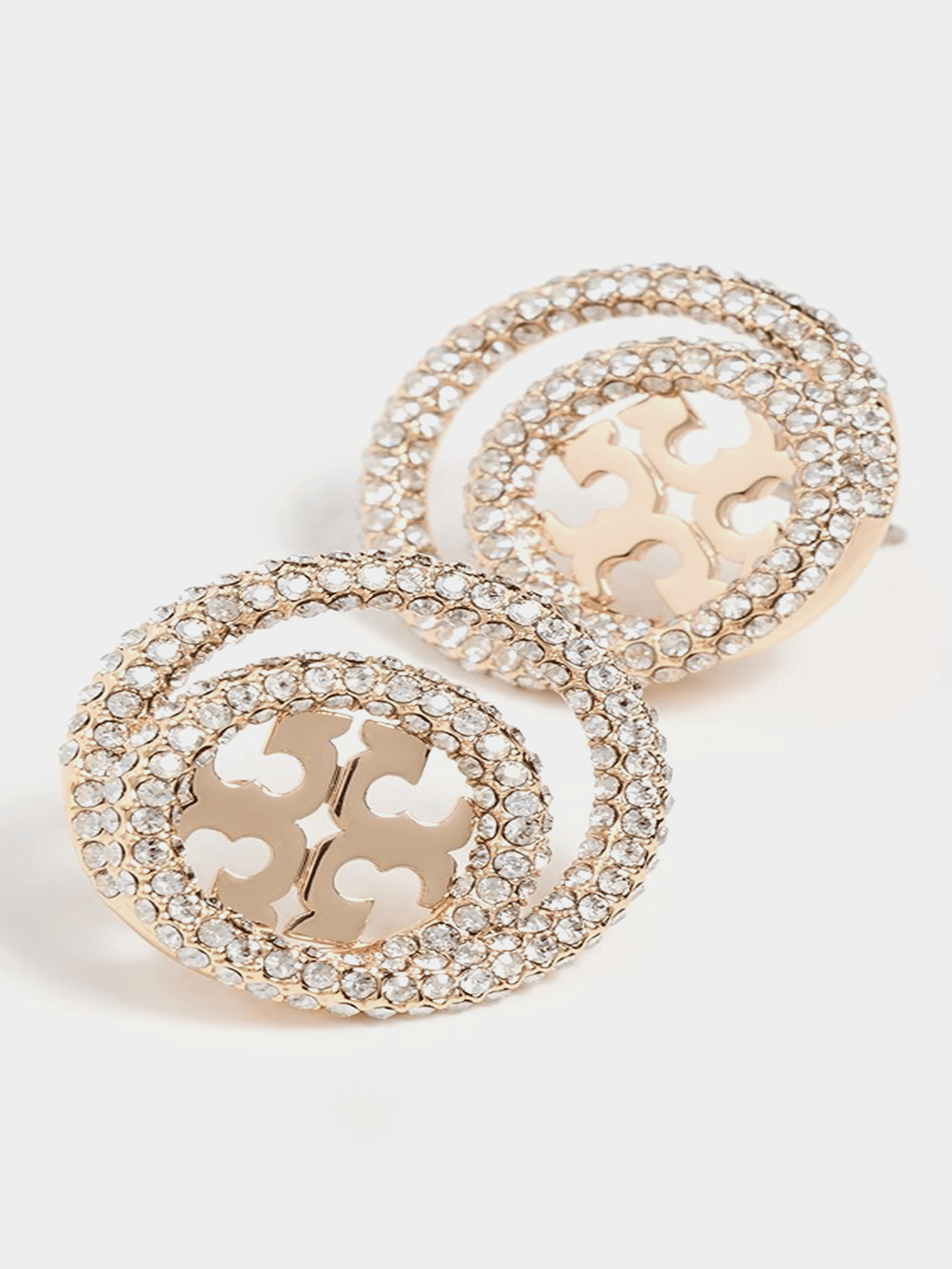 Miller Pave Double Ring Stud