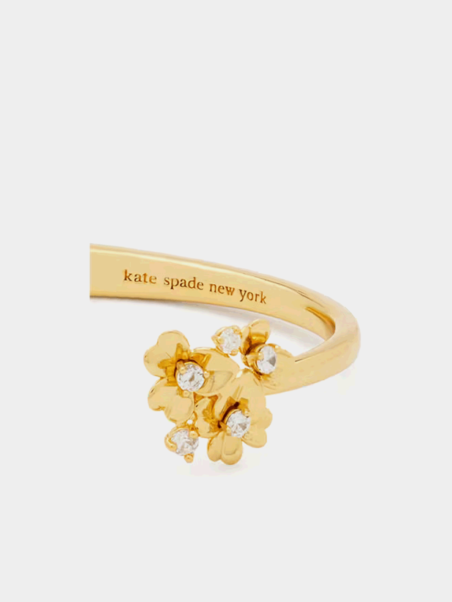 Kate Spade Precious Pansy Cuff