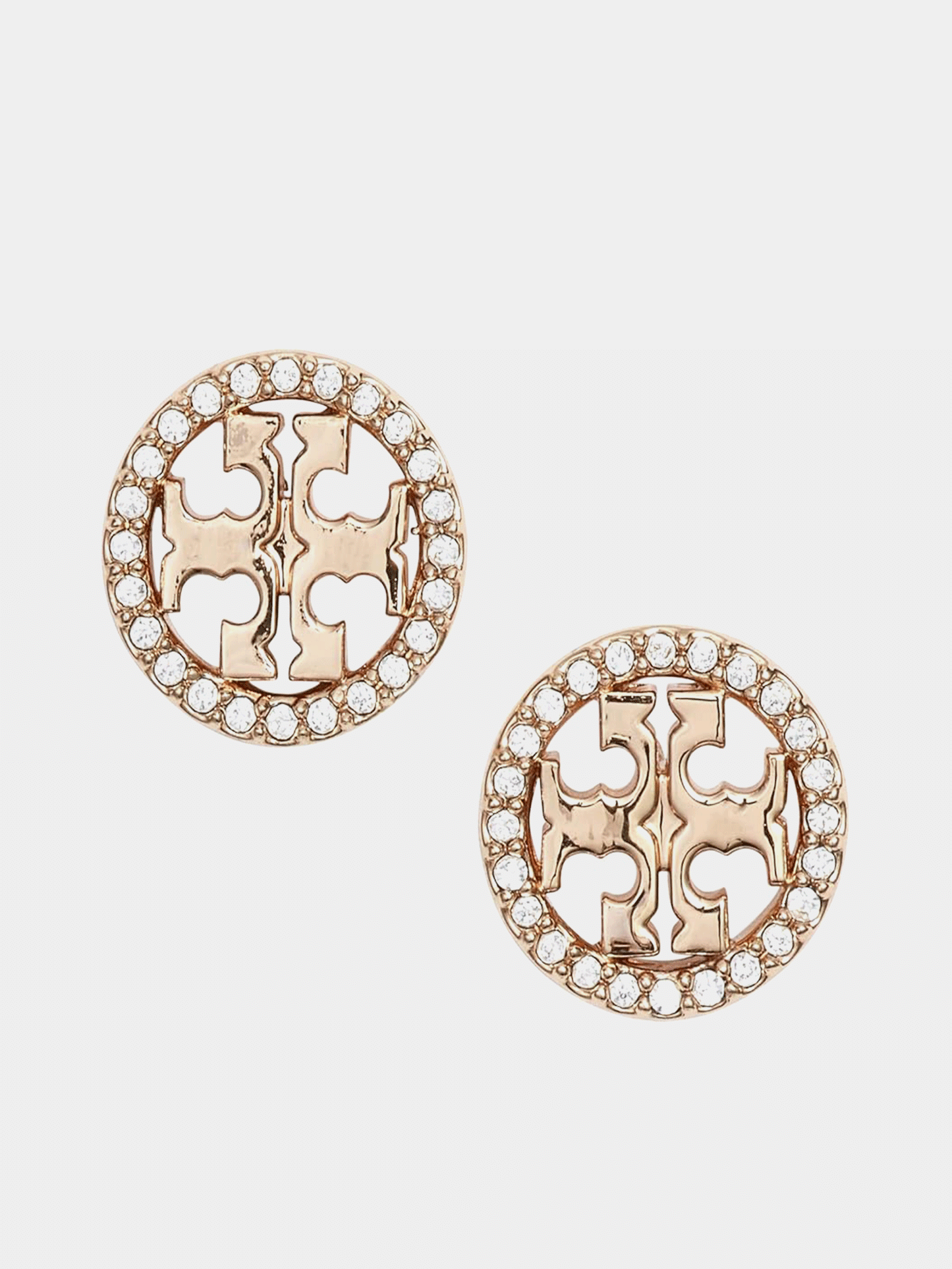Tory Burch Women's Miller Pave Stud Earrings