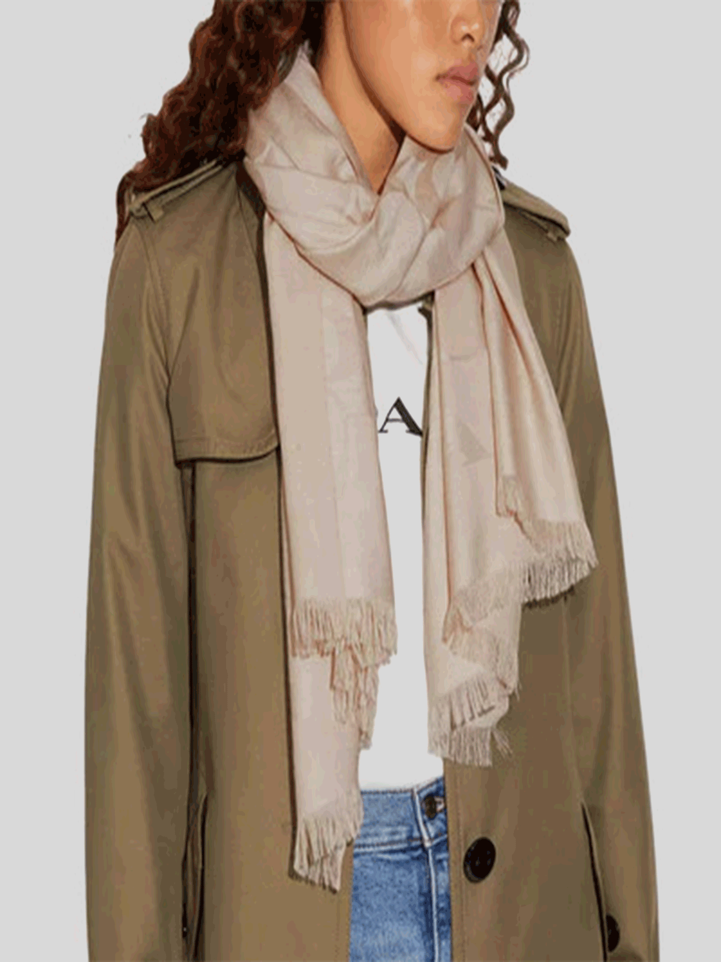 Coach Signature Wrap Oatmeal