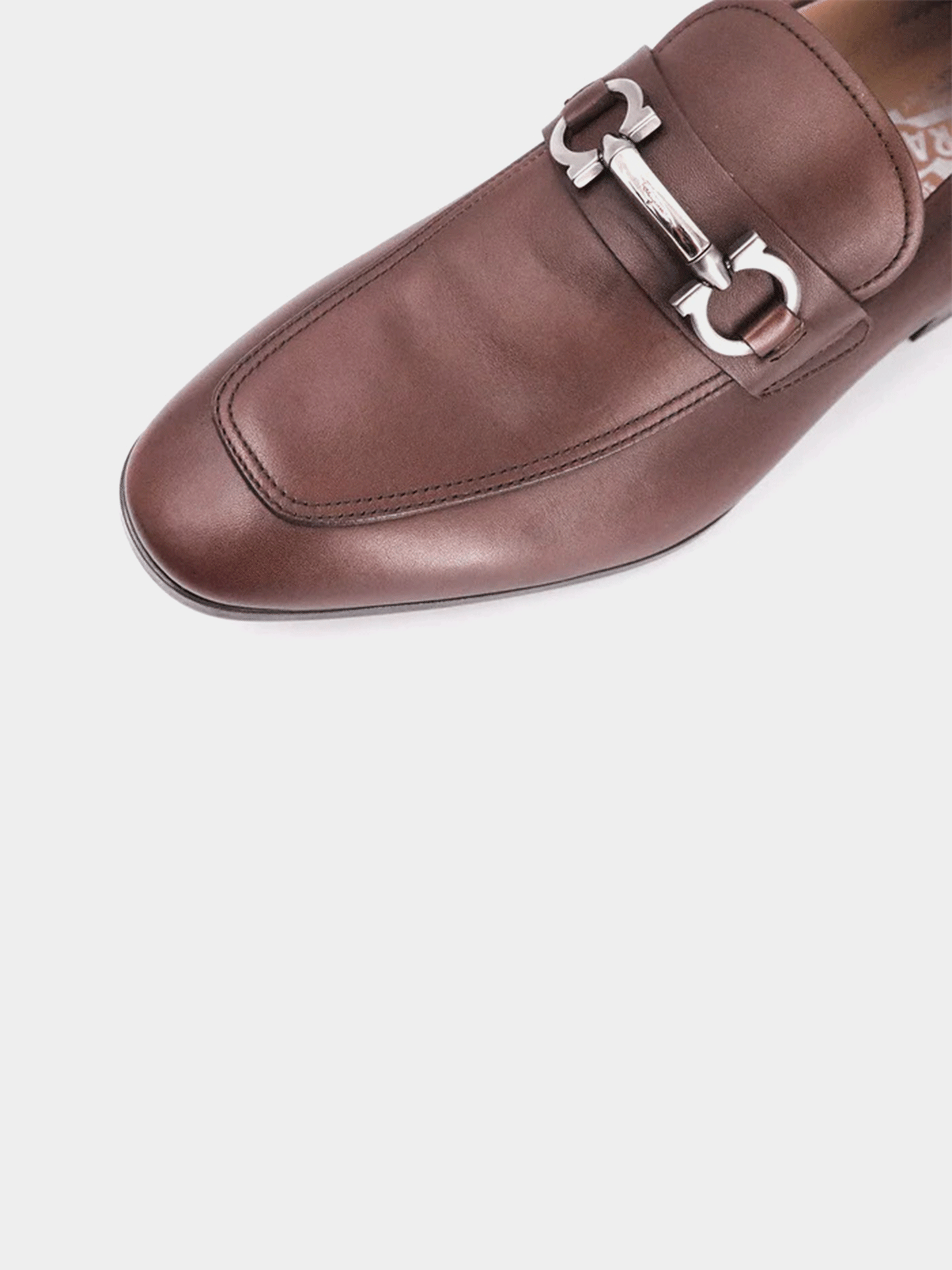 Salvatore Ferragamo Benford Cioccolato Calf Shoes - Brown