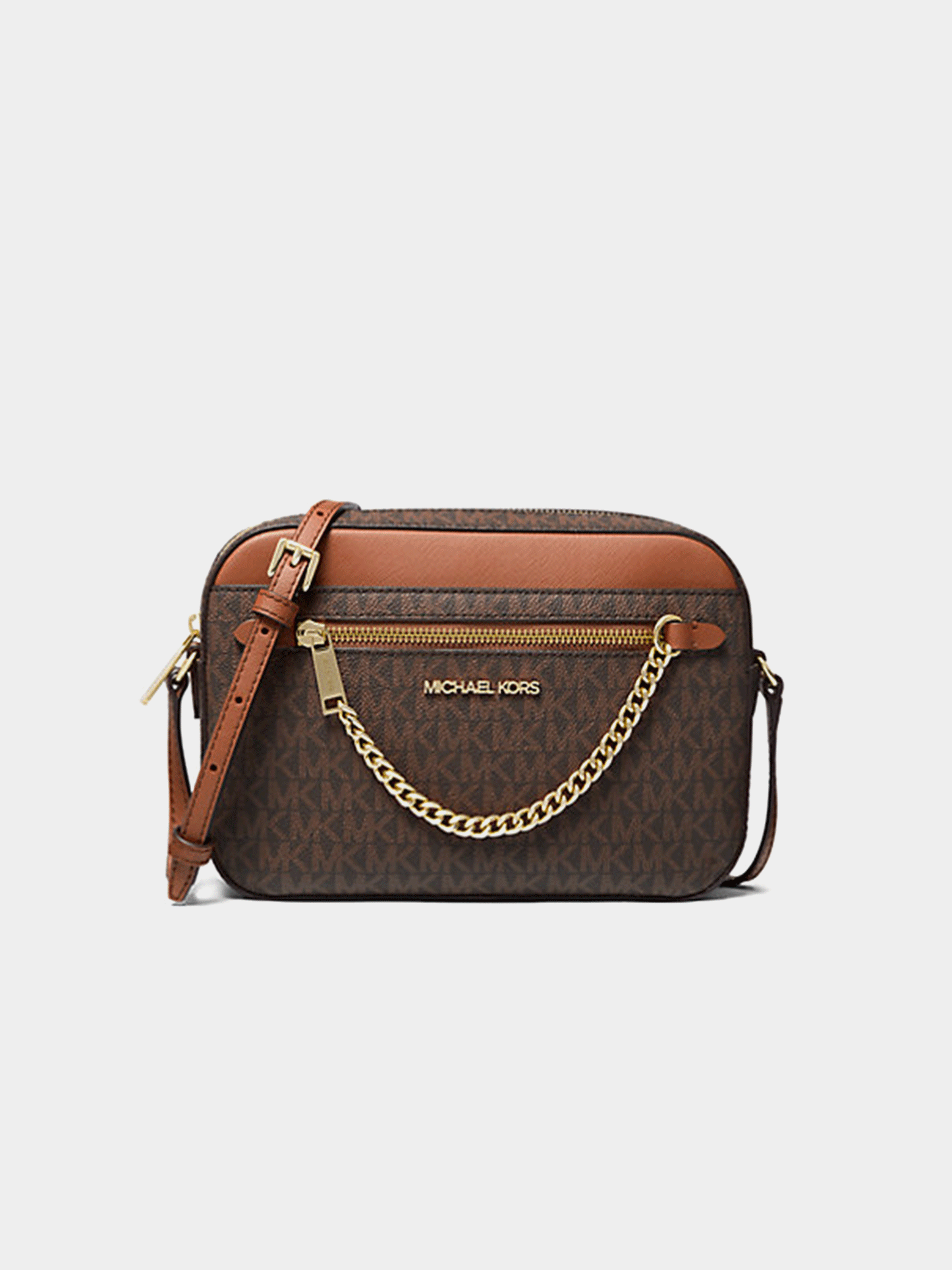 Michael Kors Jet Set Large Logo Crossbody Bag