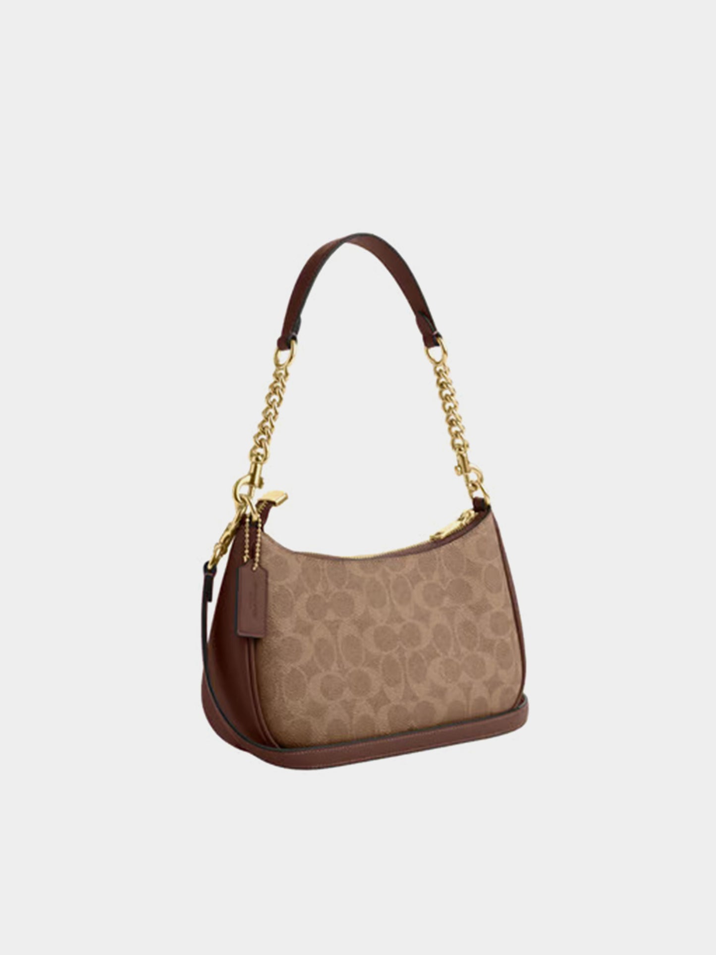 Coach Teri Shoulder Bag In Signature Canvas