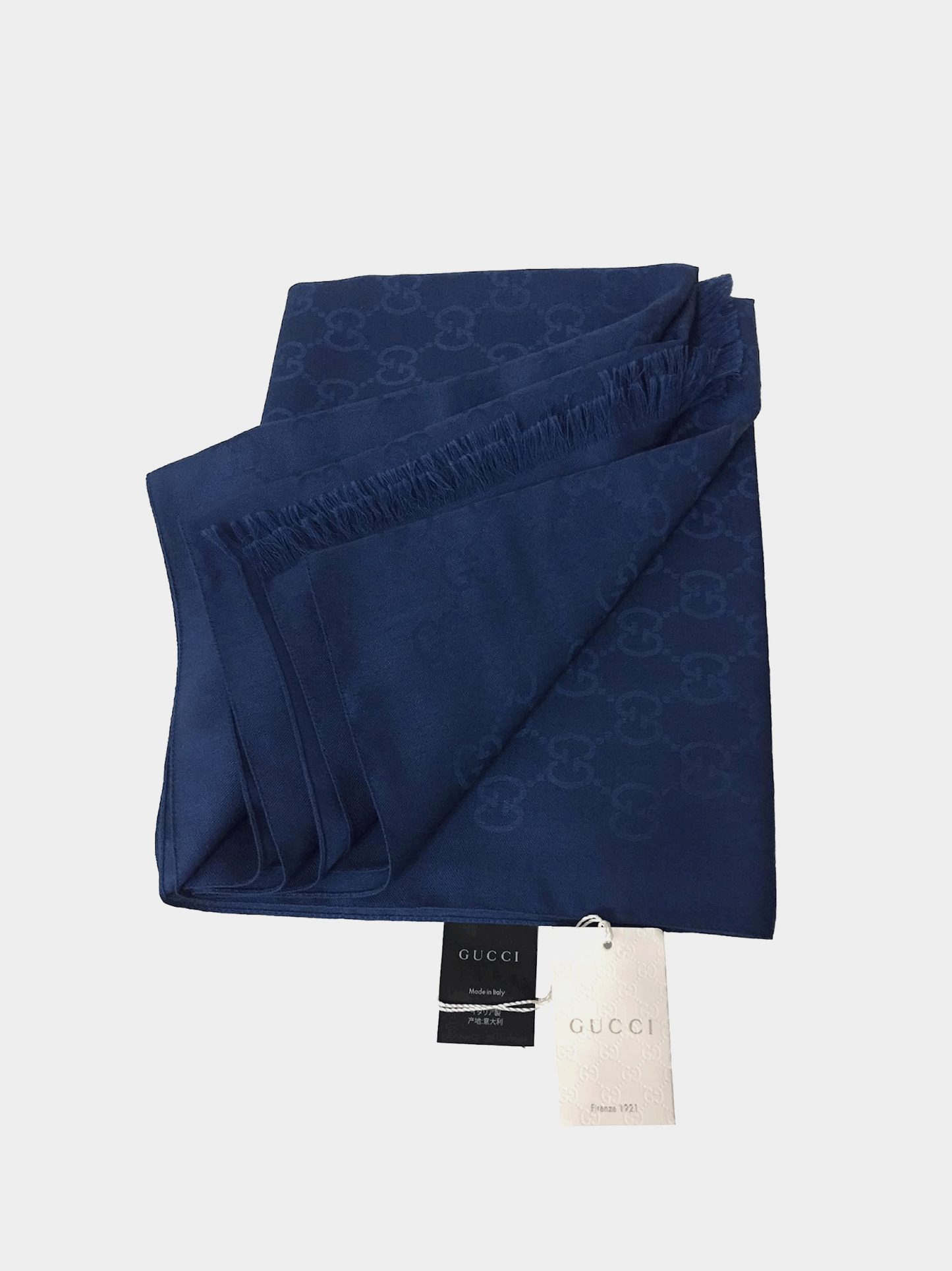 Gucci Scarf Blue
