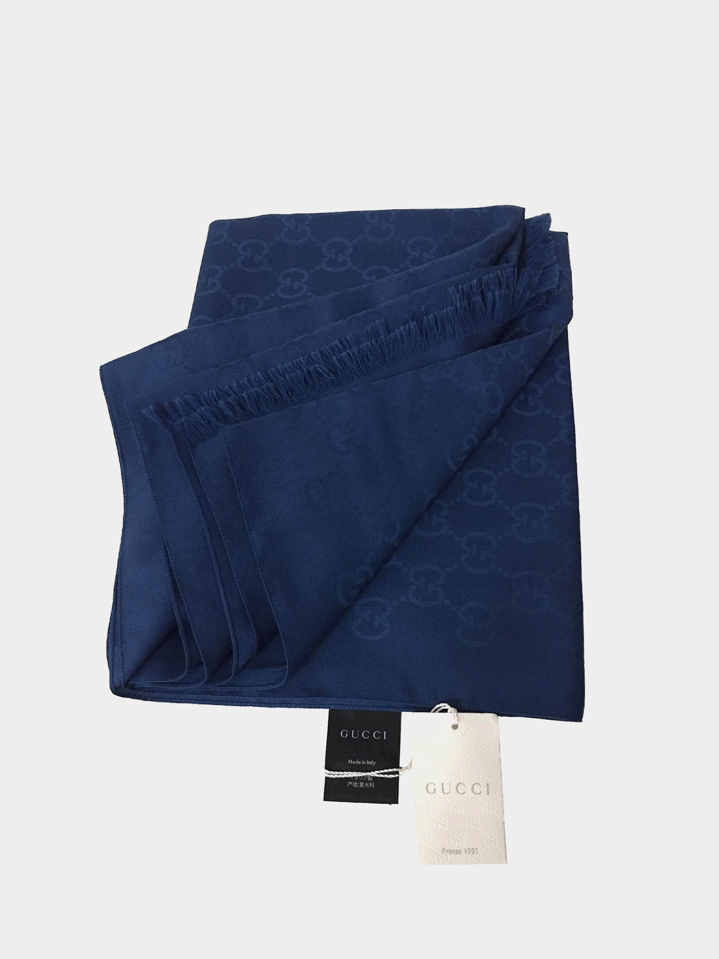 Gucci Scarf Blue