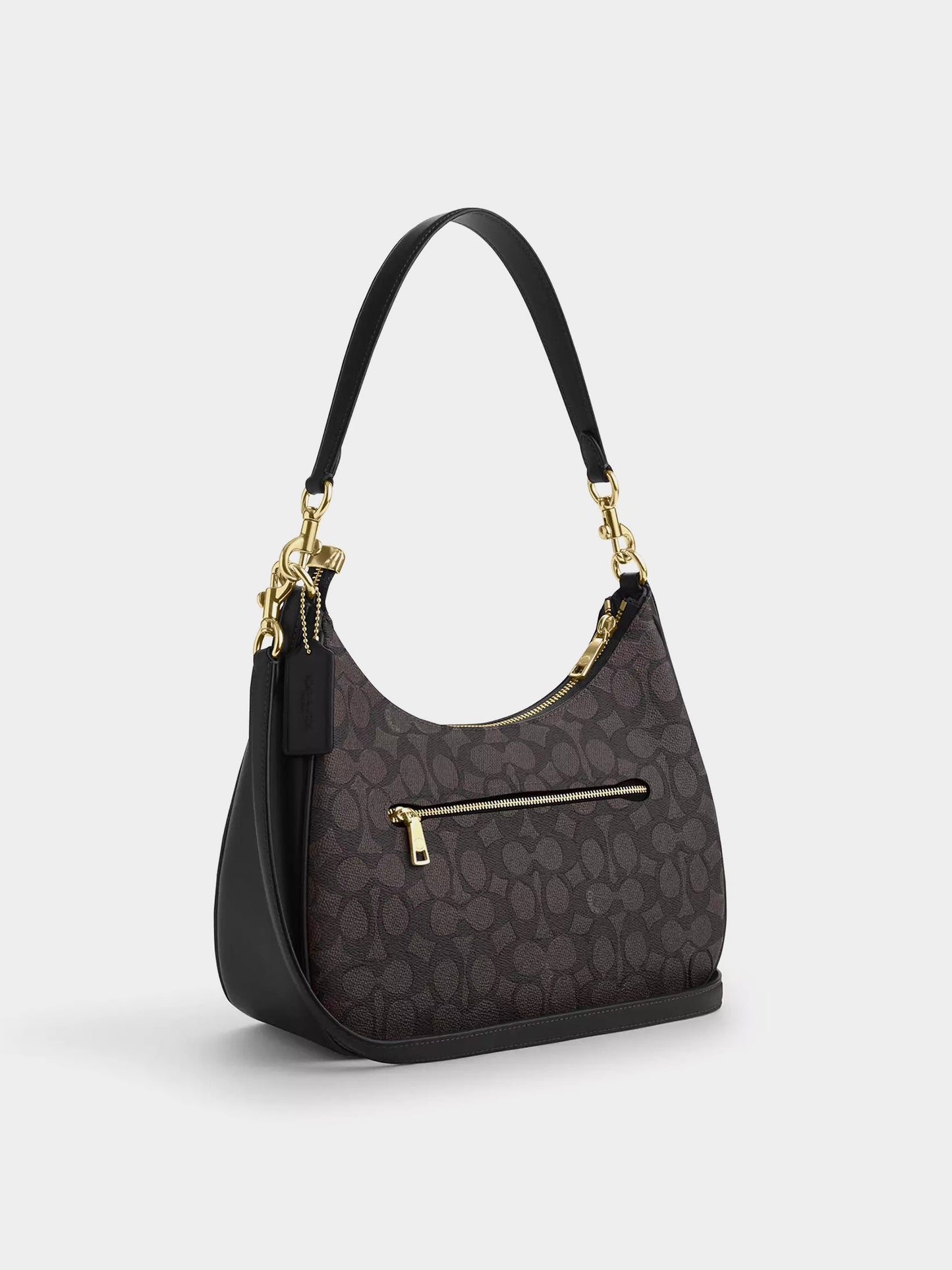 Coach Teri Hobo Bag In Signature Canvas