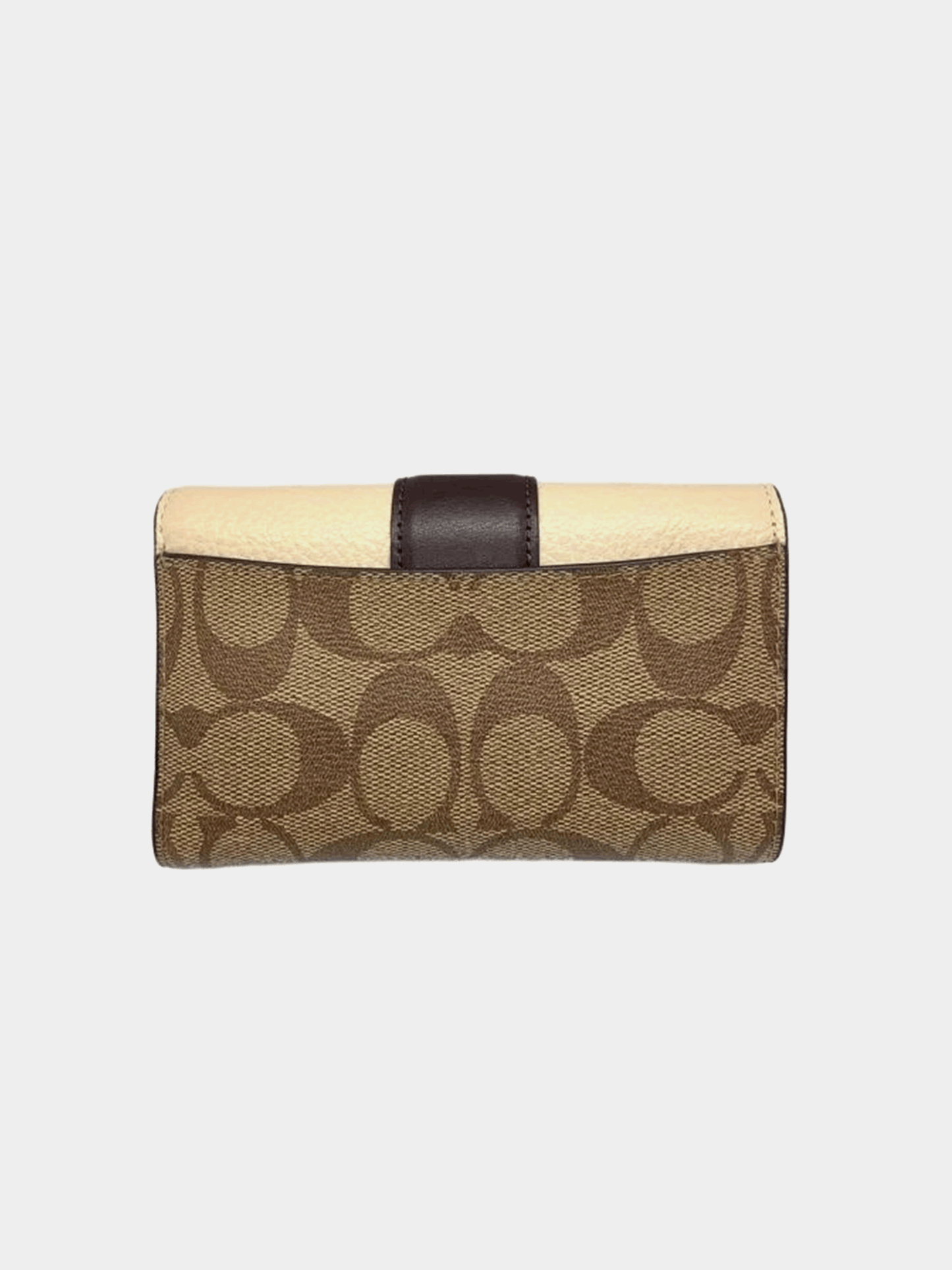 Coach Trifold Wallet Brown