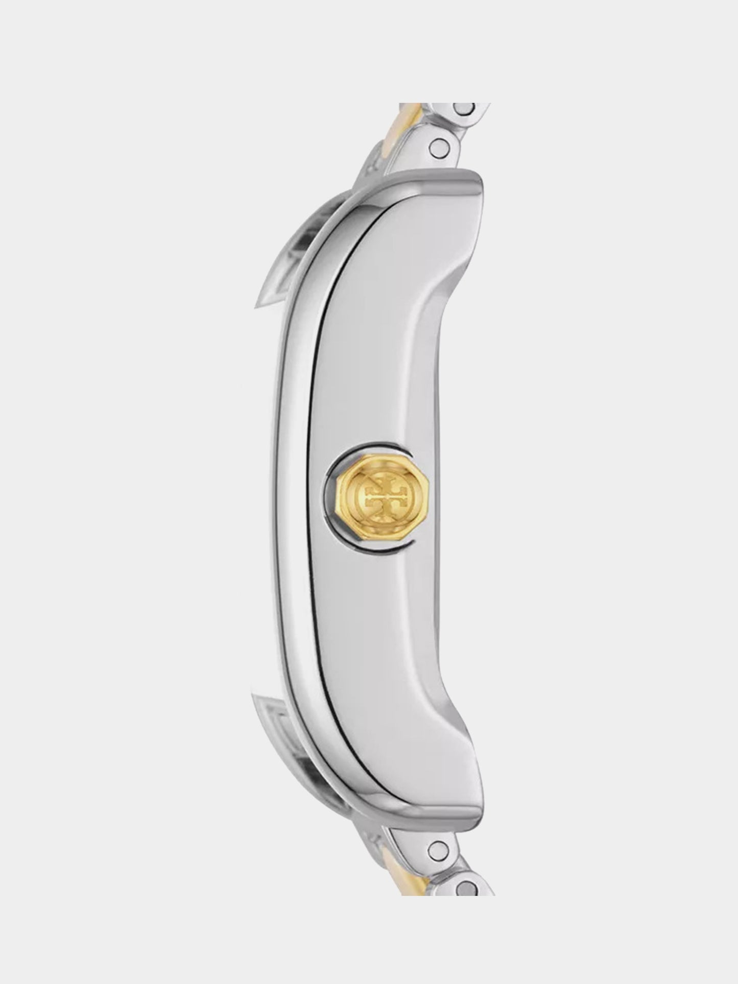 TORY BURCH WOMEN'S THE ELEANOR TWO-TONE STAINLESS STEEL BRACELET WATCH 24MM