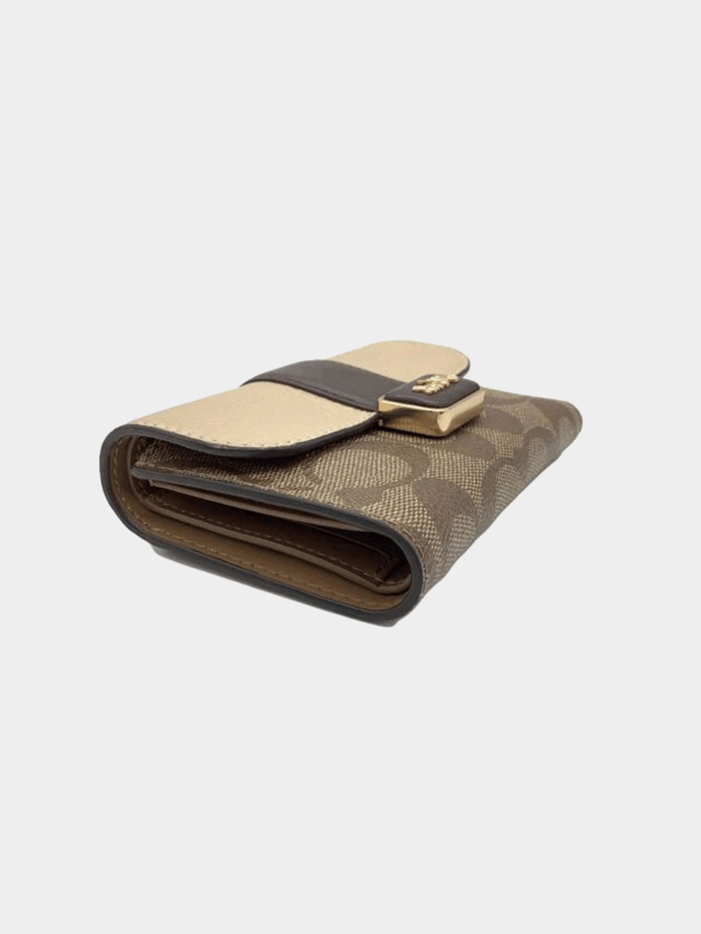 Coach Trifold Wallet Brown