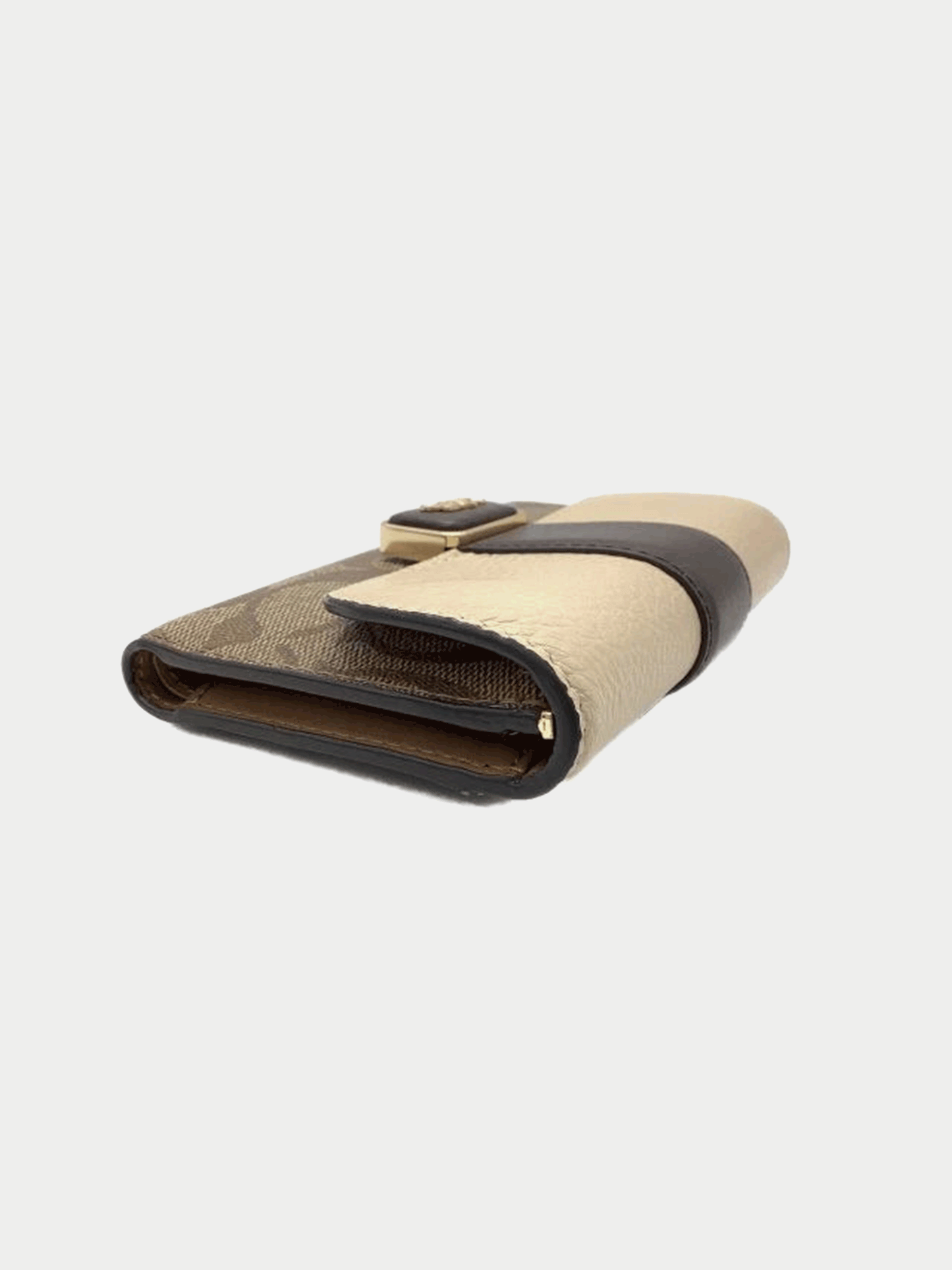 Coach Trifold Wallet Brown