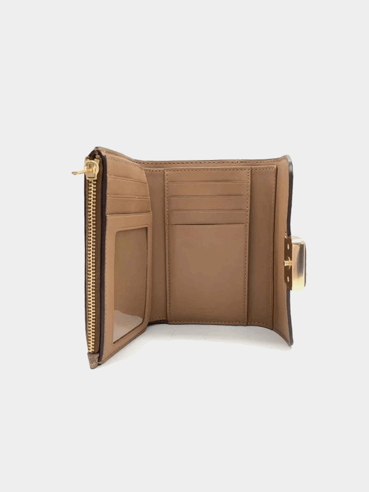 Coach Trifold Wallet Brown