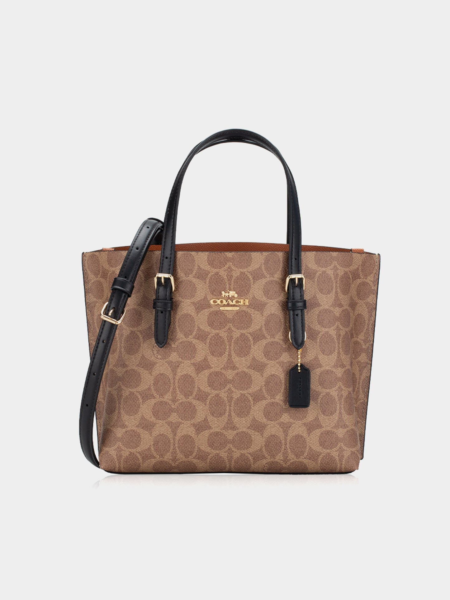 Coach Mollie Tote 25 In Signature Canvas