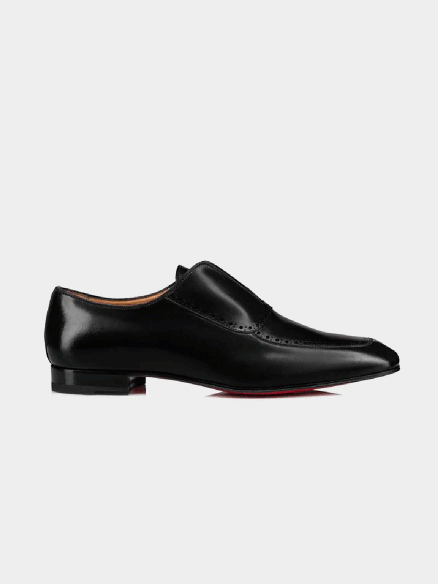 Chritian Louboutin Lafitte On Flat Loafers - Black