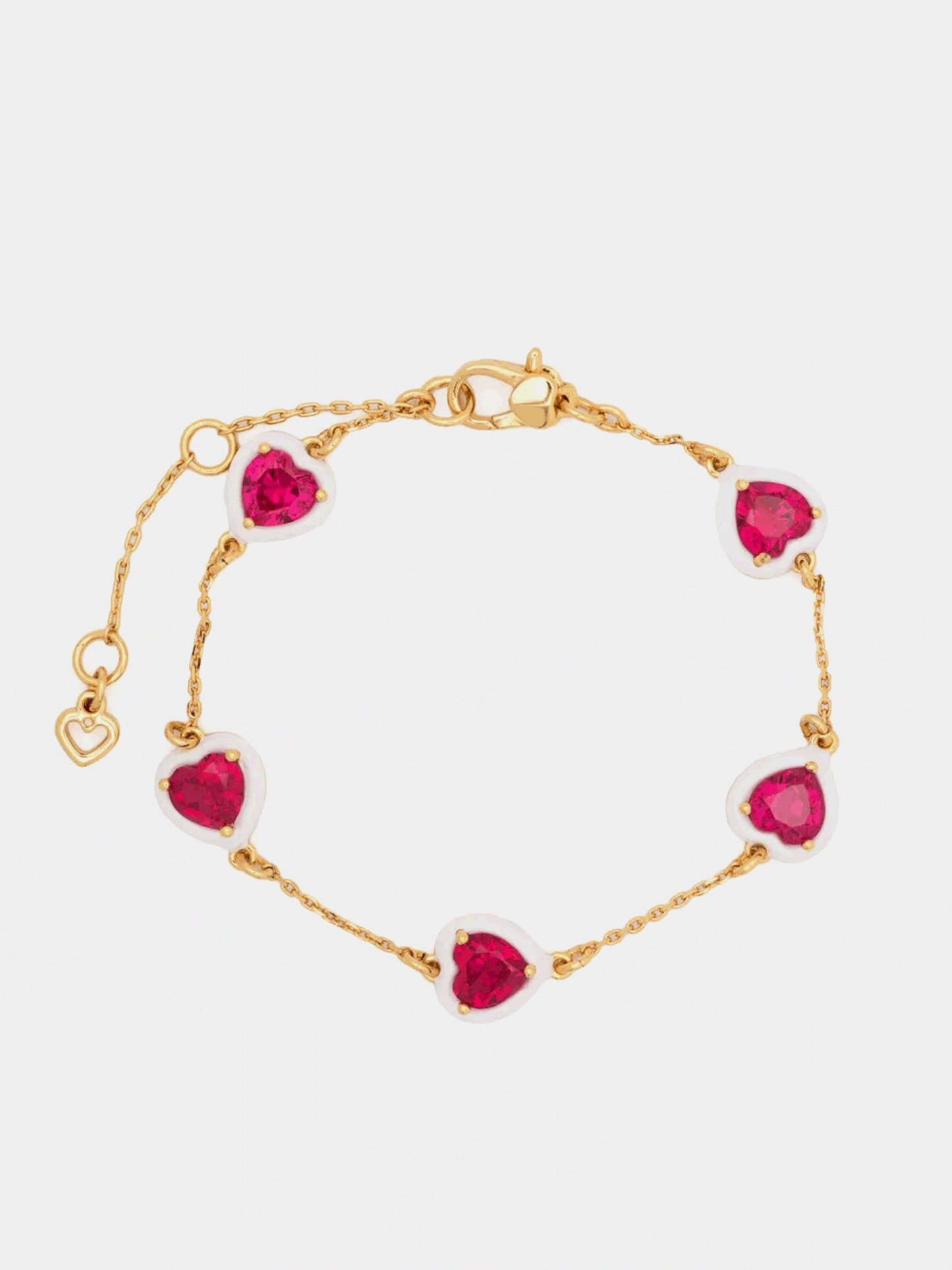 Kate Spade Sweetheart charm bracelet