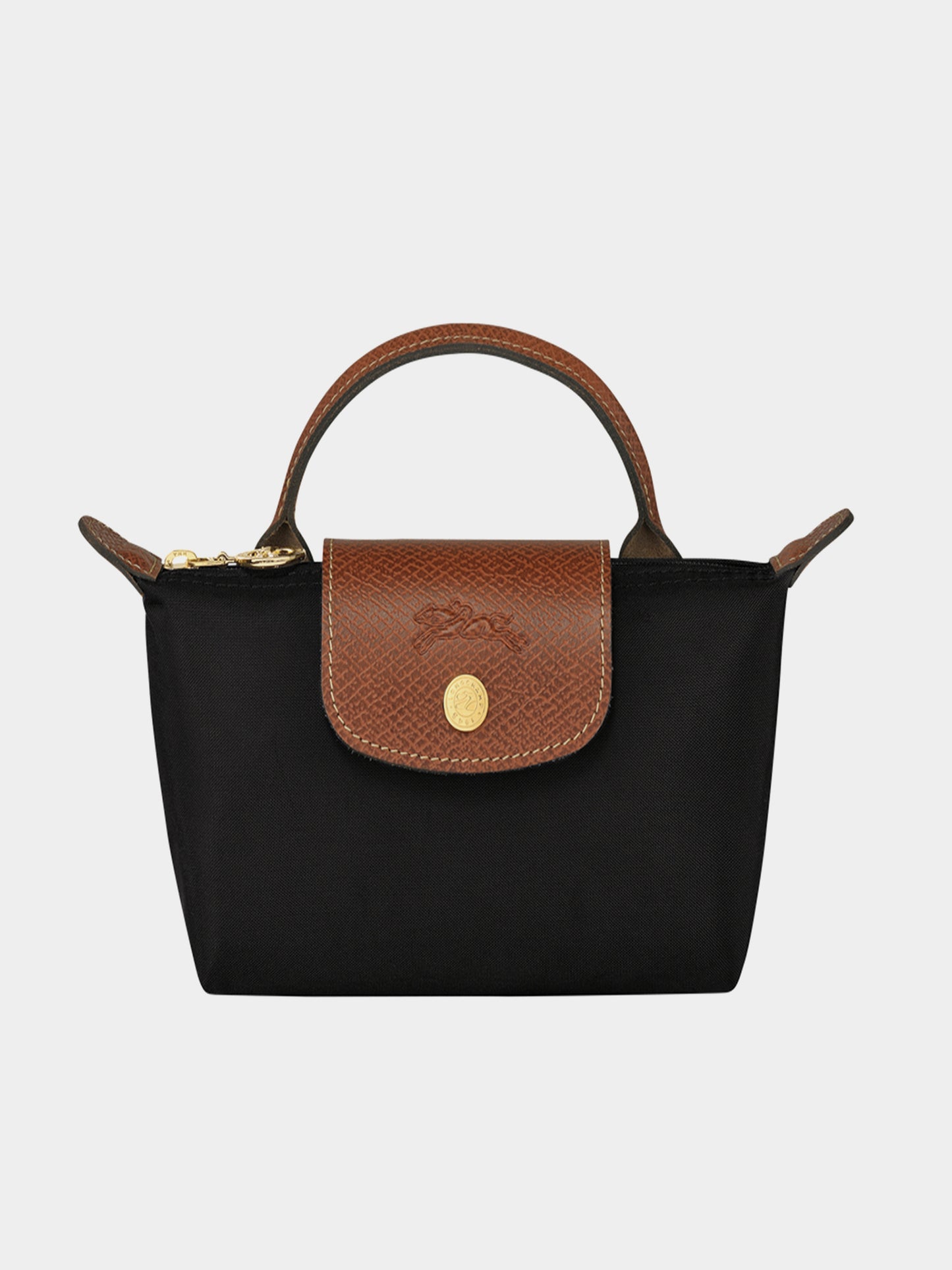 LongChamp Le Pliage Original Pouch With Handle