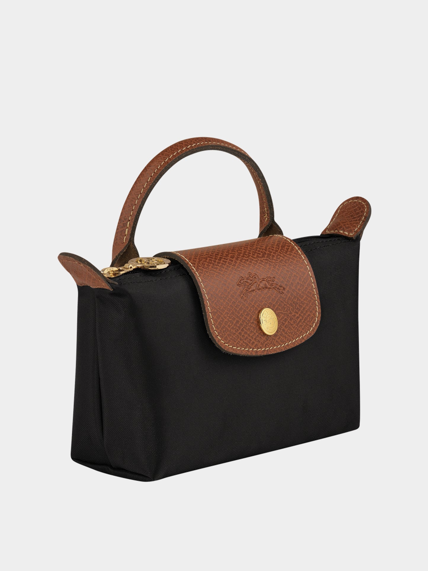 LongChamp Le Pliage Original Pouch With Handle