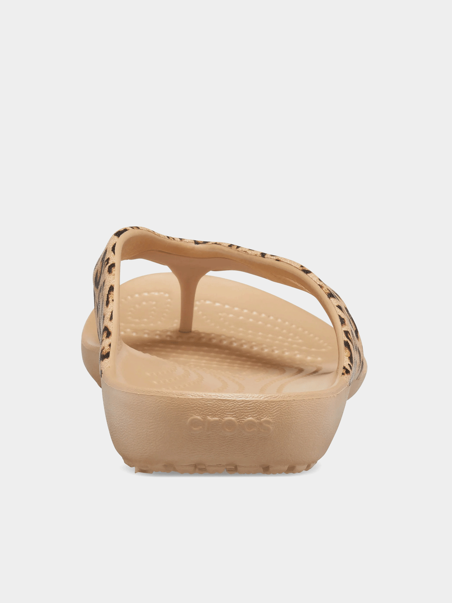 Crocs Women's Kadee II Leopard Printed Flip Flop Sandals