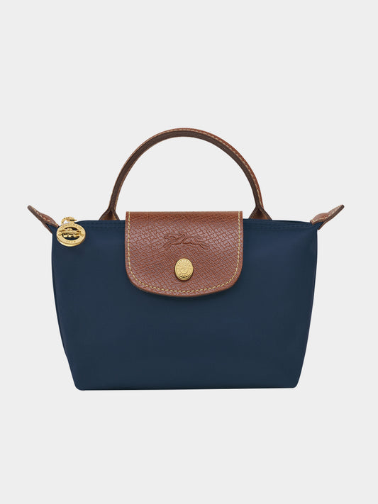 LongChamp Le Pliage Original Pouch With Handle