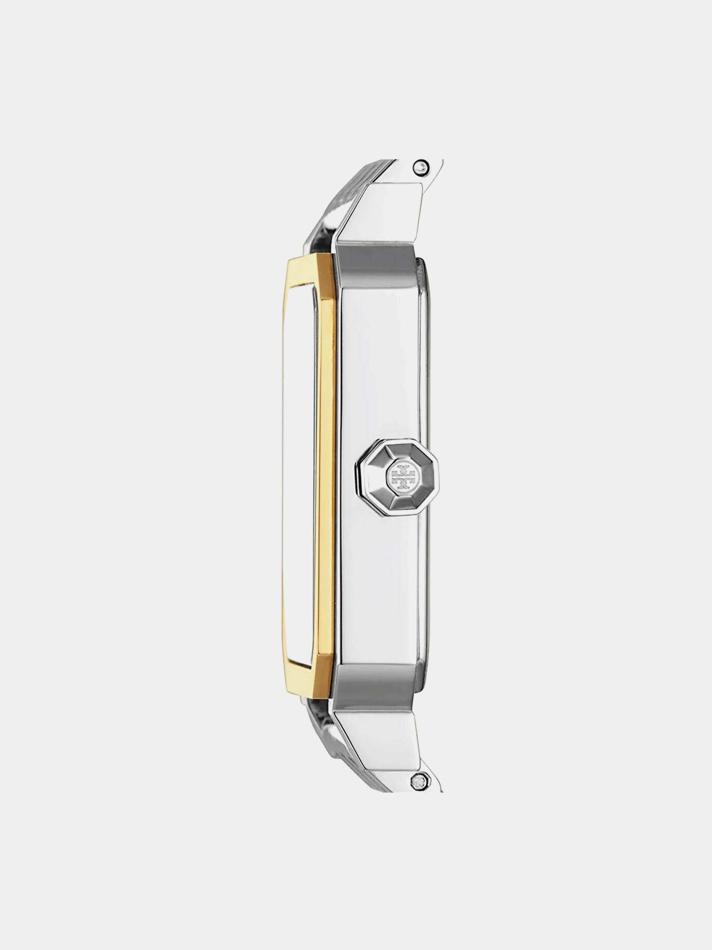 TORY BURCH ROBINSON WATCH, TWO-TONE GOLD/STAINLESS STEEL/CREAM