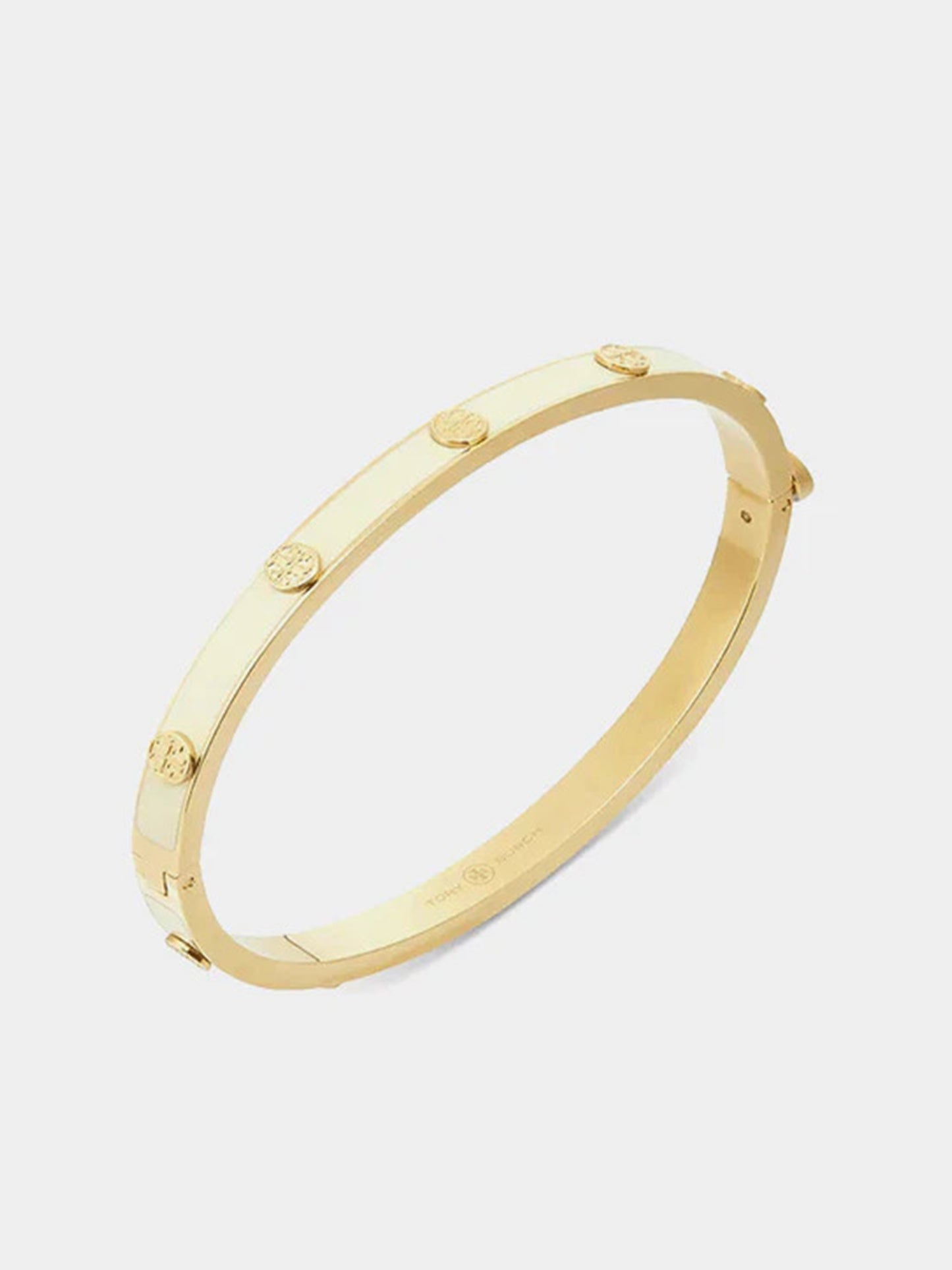 Tory Burch Miller Double T Studded Bangle