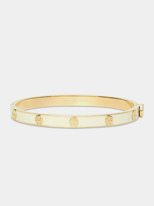Tory Burch Miller Double T Studded Bangle
