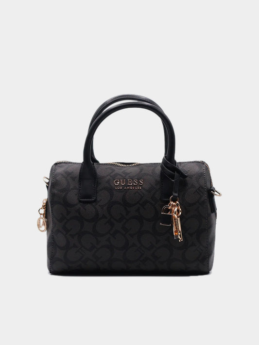 Guess Signature Monogram Boston Bag