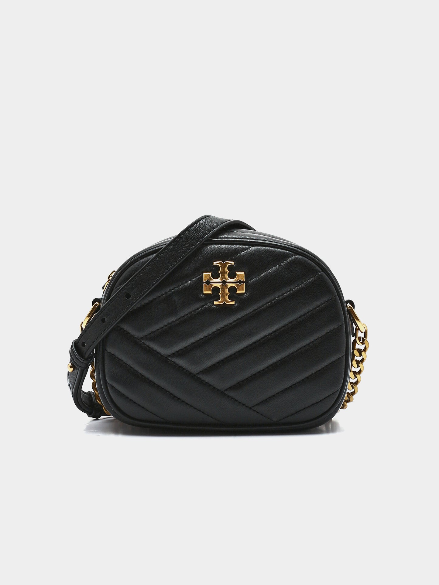 Leather Shoulder Bag Kira Chevron