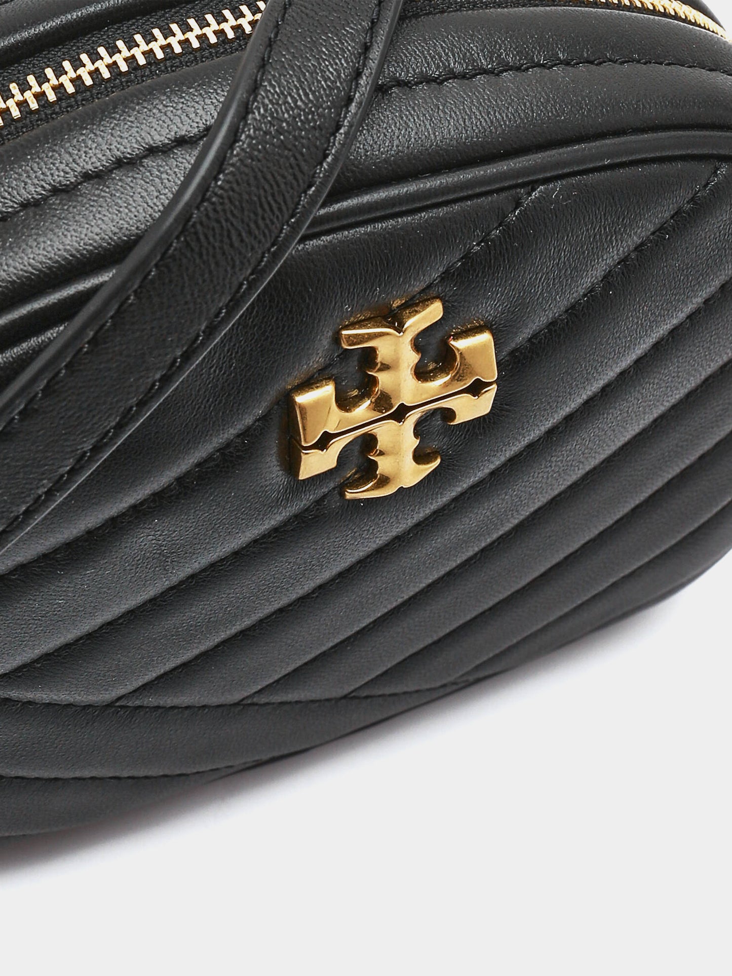 Leather Shoulder Bag Kira Chevron