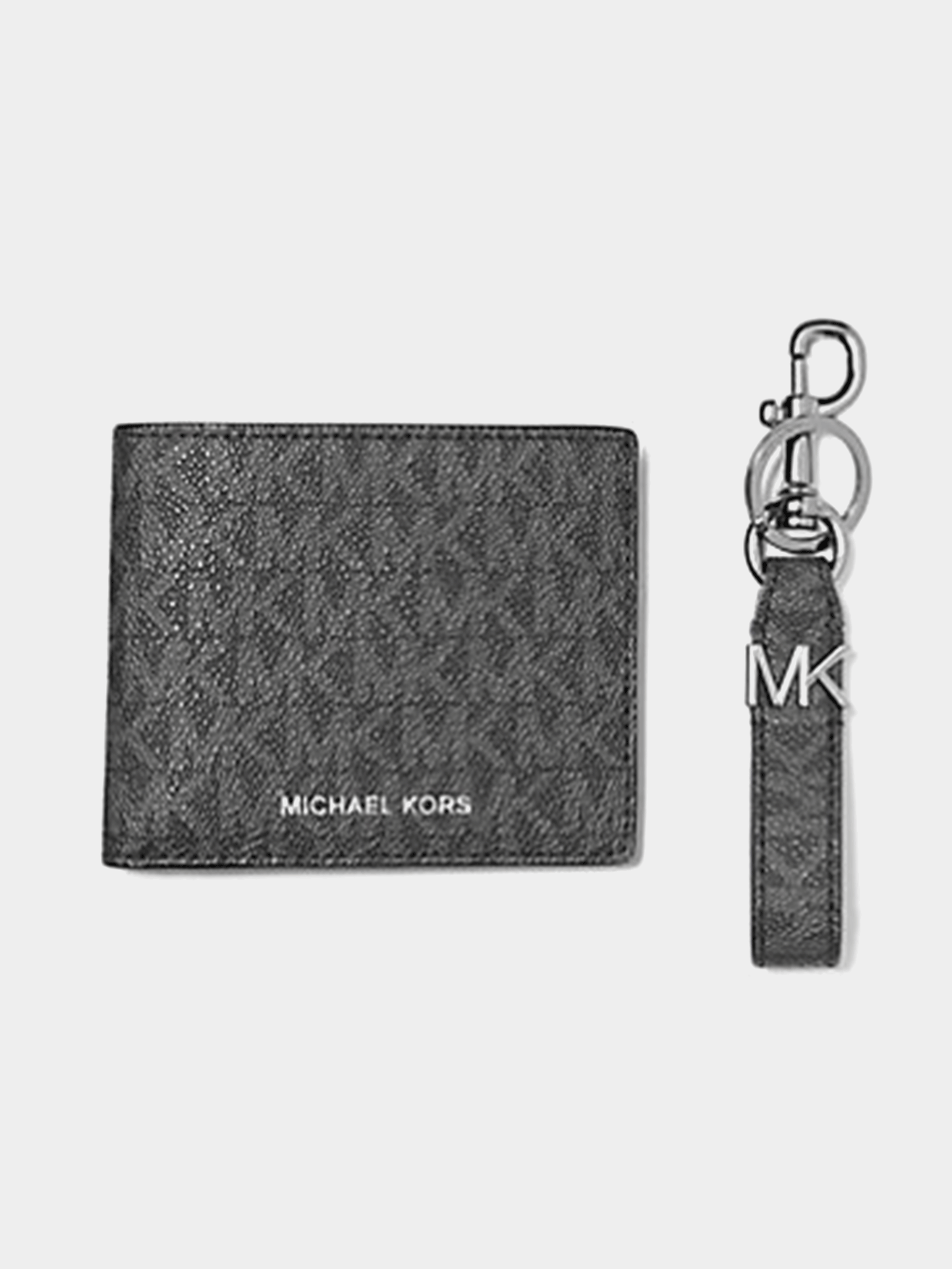 Michael Kors Logo Wallet and Key Chain Gift Set