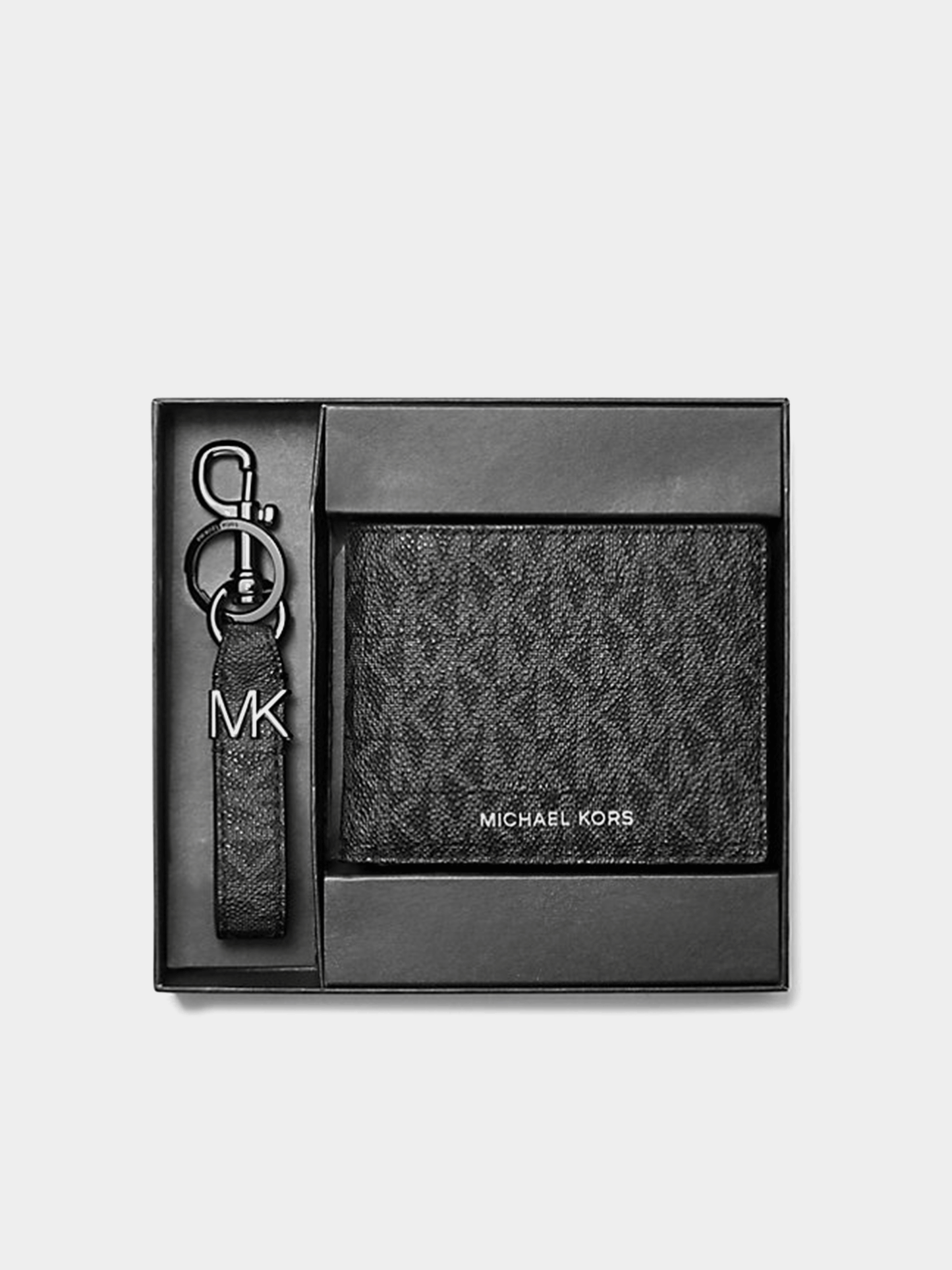 Michael Kors Logo Wallet and Key Chain Gift Set