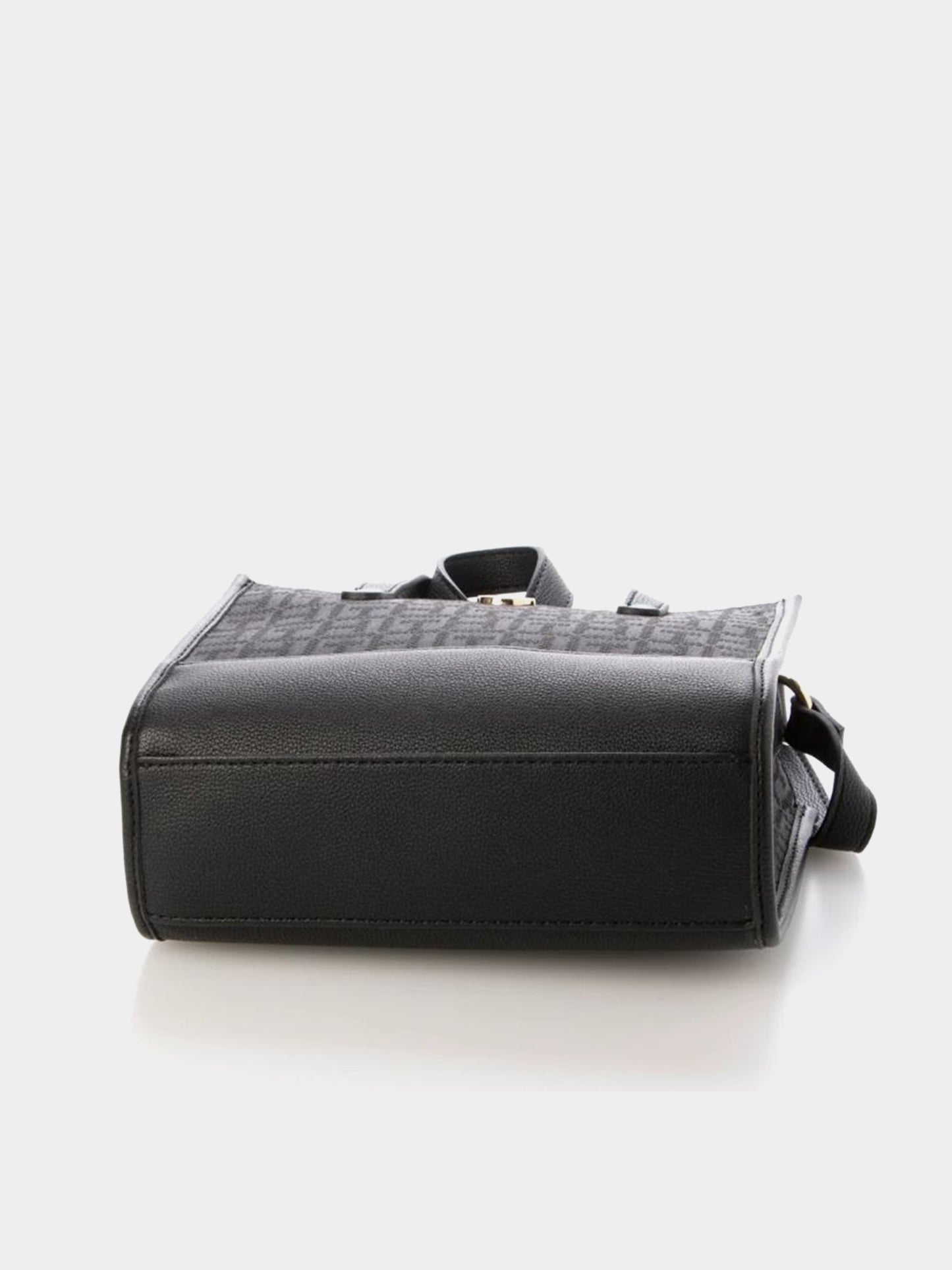 Tommy Hilfiger Jacquard Black Women Tote Bag