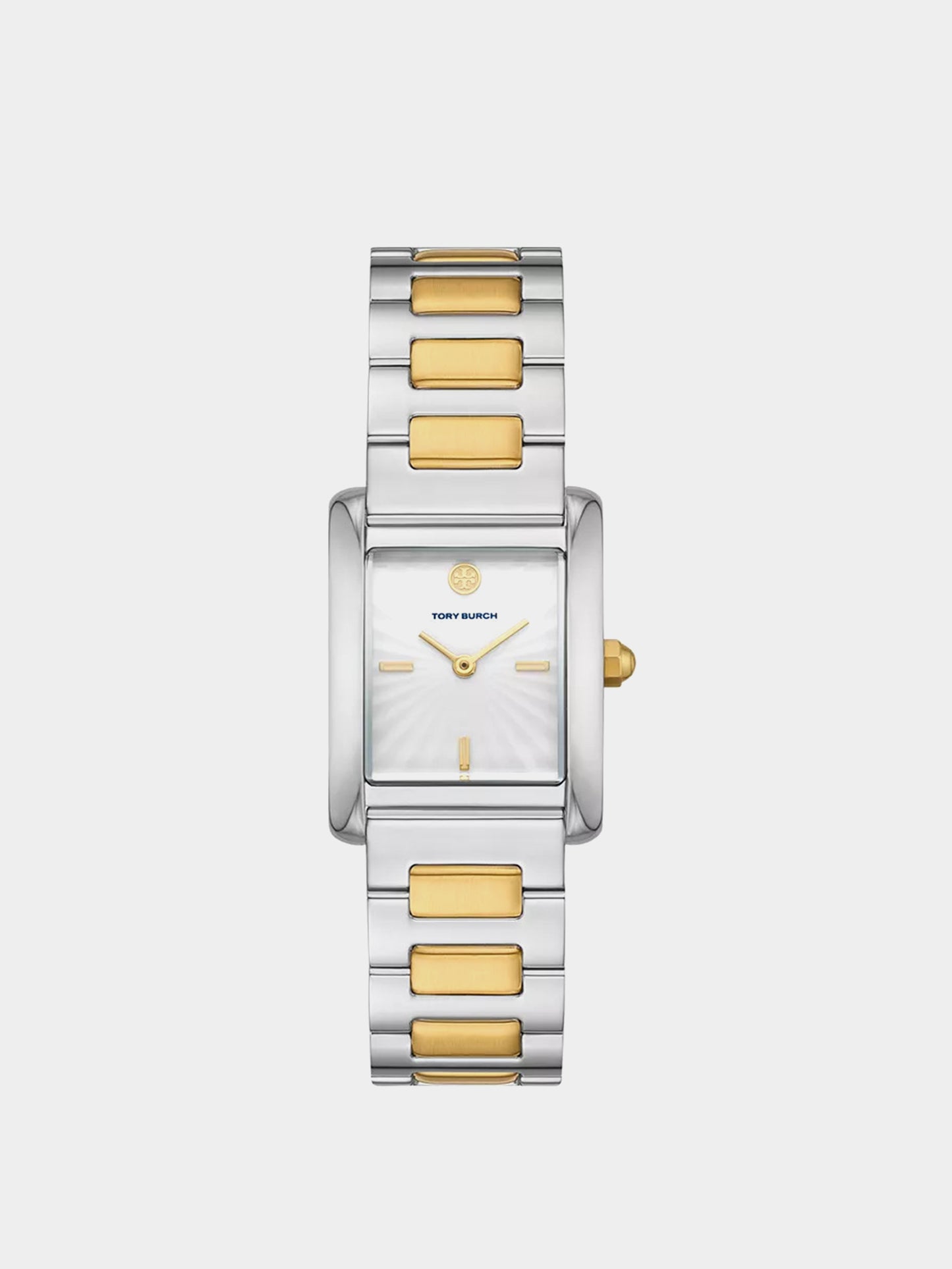 TORY BURCH WOMEN'S THE ELEANOR TWO-TONE STAINLESS STEEL BRACELET WATCH 24MM